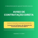 Locação de Software de Sistemas de Controle de Ponto REP-P  - Dispensa 21/2024