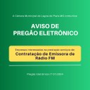 Pregão Eletrônico nº 01 - 2024 