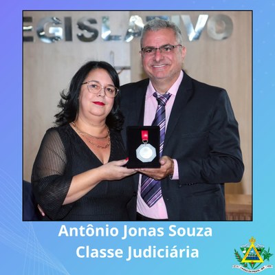 Antônio Jonas Souza - Classe Judiciária - indicado pela Vereadora Soninha