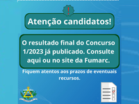 Resultado Final do Concurso Público nº  01/2023